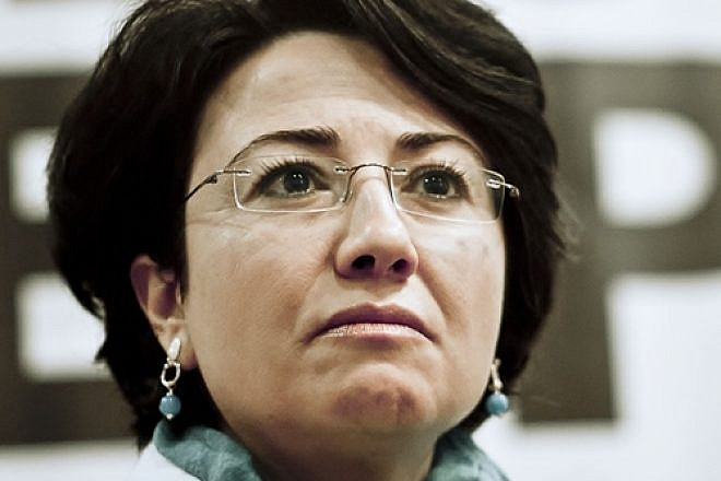 Arab Knesset member Hanin Zoabi. Credit: Coletiva com Hanin Zoabi via Wikimedia Commons.