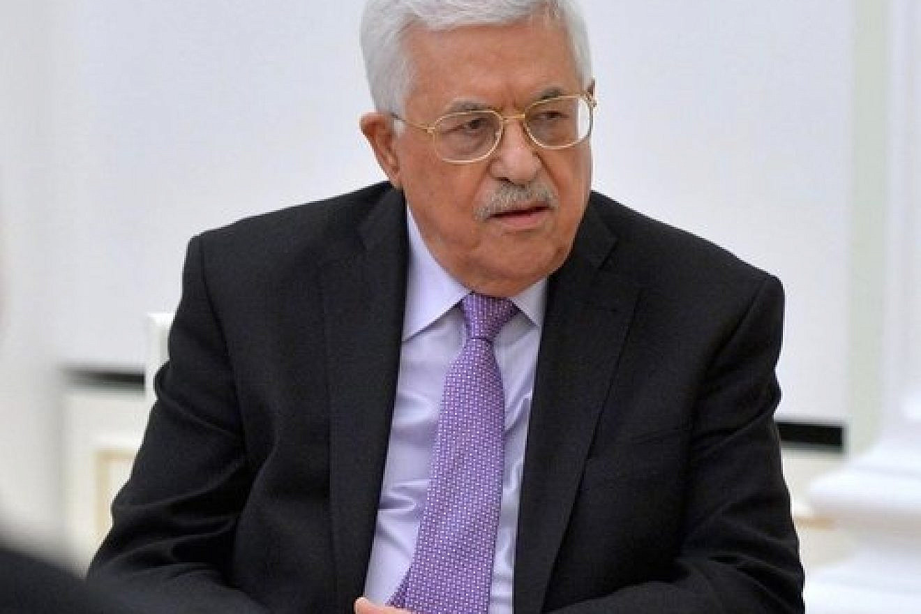 Palestinian Authority leader Mahmoud Abbas. Credit: Kremlin.ru via Wikimedia Commons.