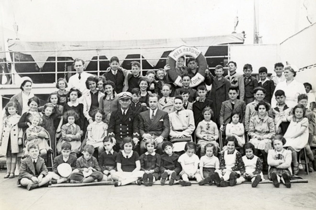 Click photo to download. Caption: The children rescued by Gilbert and Eleanor Kraus. Credit: Courtesy HBO.