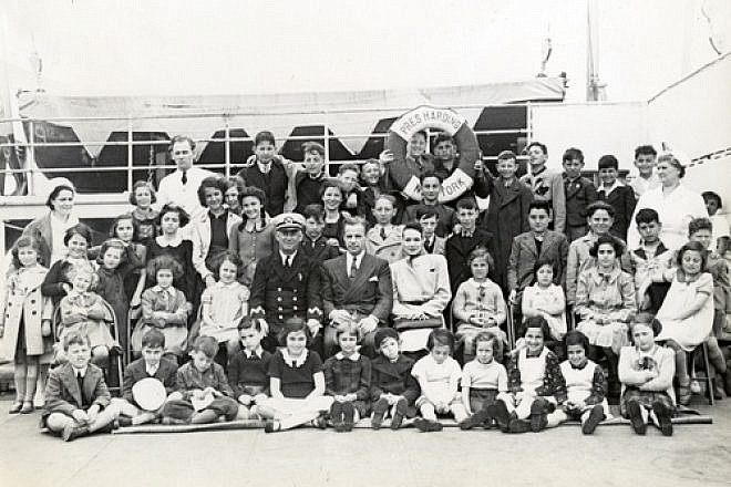 Click photo to download. Caption: The children rescued by Gilbert and Eleanor Kraus. Credit: Courtesy HBO.