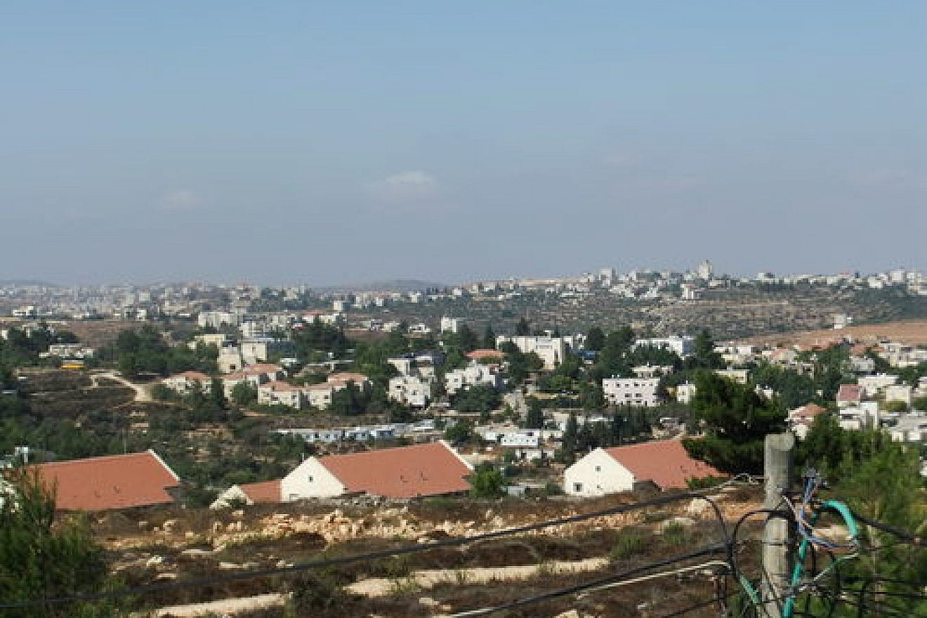 The Jewish community of Beit El in Judea and Samaria. Credit: Wikimedia Commons.