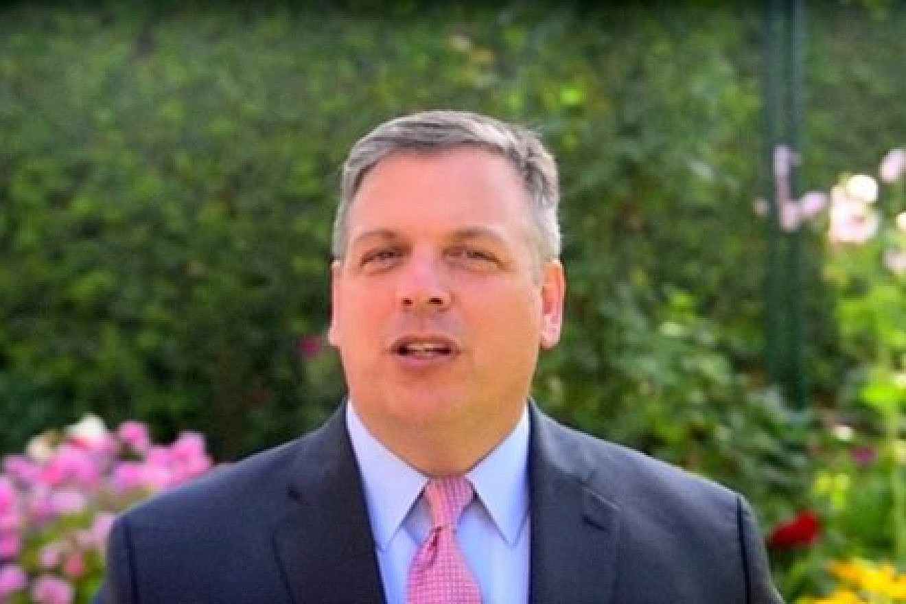 U.S. Consul General in Jerusalem Donald Blome. Credit: YouTube.