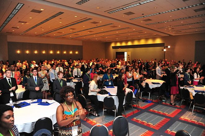 The crowd at the 2013 Christians United for Israel (CUFI) Washington Summit. In response to the rising tide of global anti-Christian violence, Christians United for Israel (CUFI) is supporting H.R.301, legislation that would direct the U.S. president to appoint a “Special Envoy to Promote Religious Freedom of Religious Minorities in the Near East and South Central Asia” within the State Department. Credit: CUFI/Paul Wharton Photography.