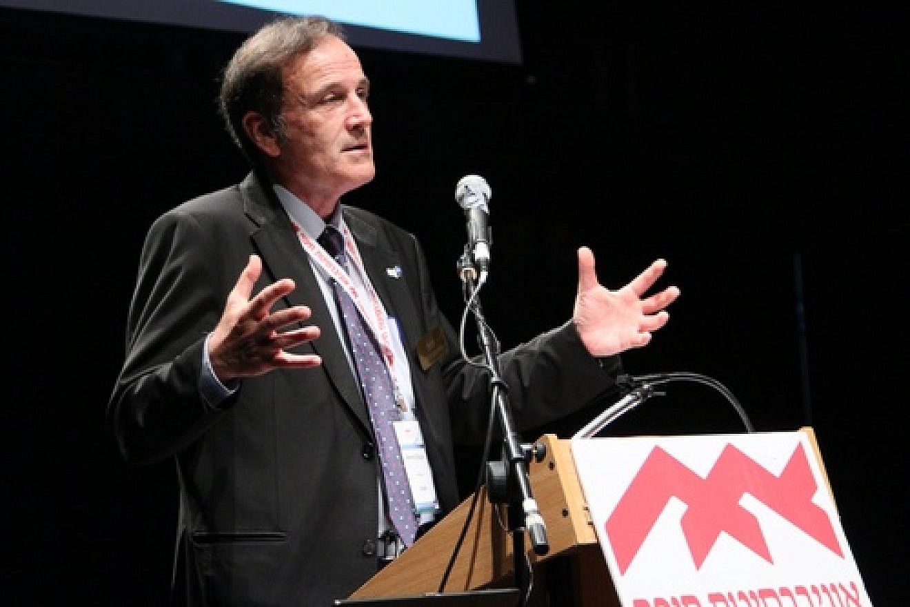 Click photo to download. Caption: Amos Shapira, president of the University of Haifa, speaks at the university's 41st Board of Governors meeting in June 2013. Shapira says the new Ruderman Program for American Jewish Studies at the University of Haifa "will create a new generation of educated and engaged citizens who share a deeper understanding of the American relationship." Credit: University of Haifa Communications and Media Relations.