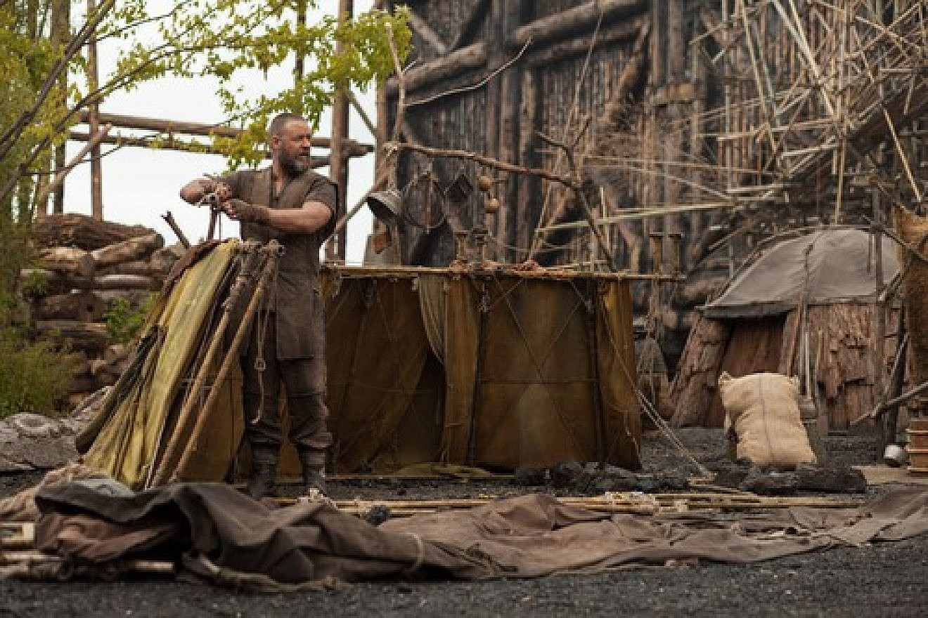 Russell Crowe as Noah in Darren Aronofsky’s new film, “Noah.” Credit: Paramount Pictures.
