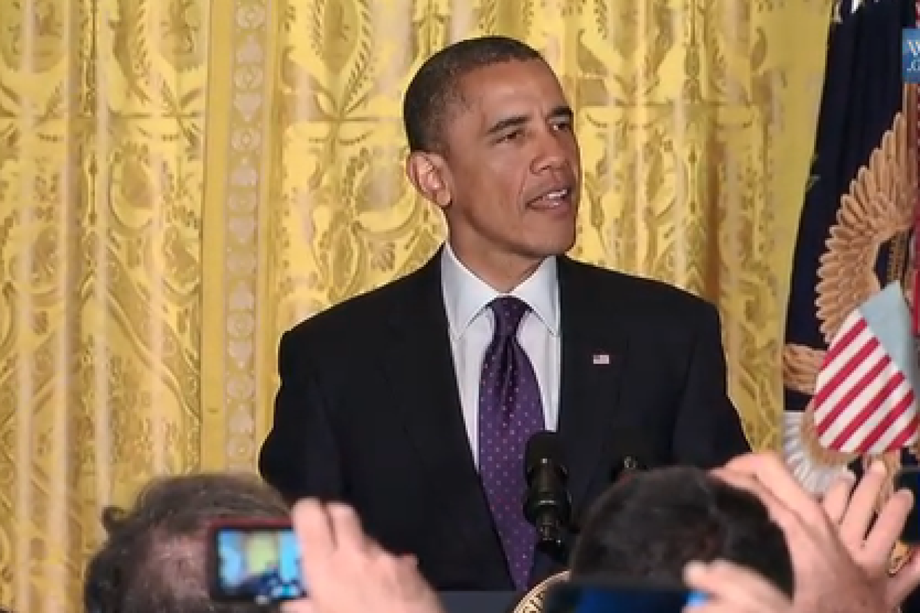 U.S. President Barack Obama delivers remarks at the White House during a reception to mark Jewish Heritage Month, May 2017. Credit: White House.