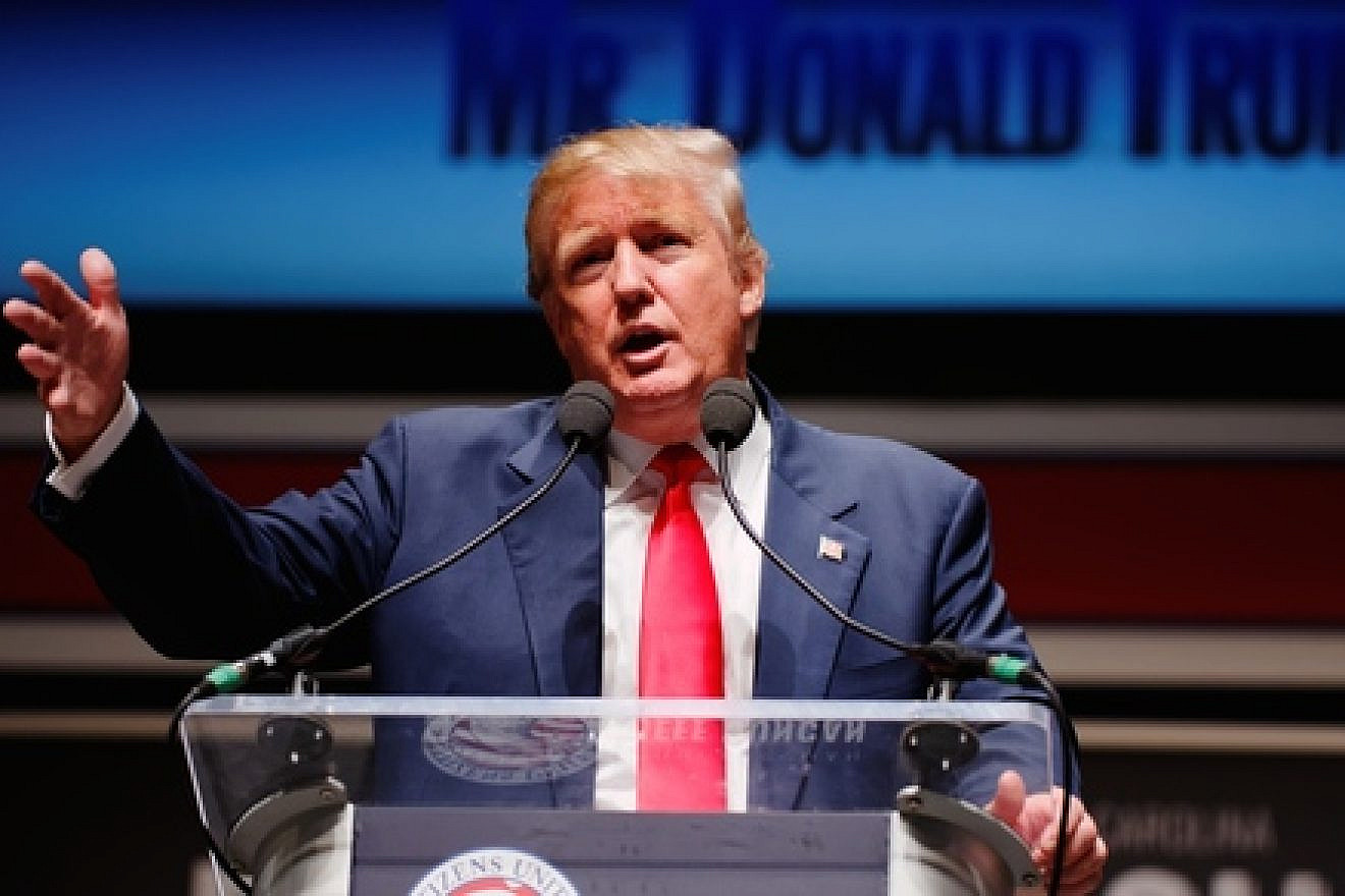 Click photo to download. Caption: Donald Trump speaks at the South Carolina Freedom Summit on May 9, 2015. Credit: Michael Vadon via Wikimedia Commons.