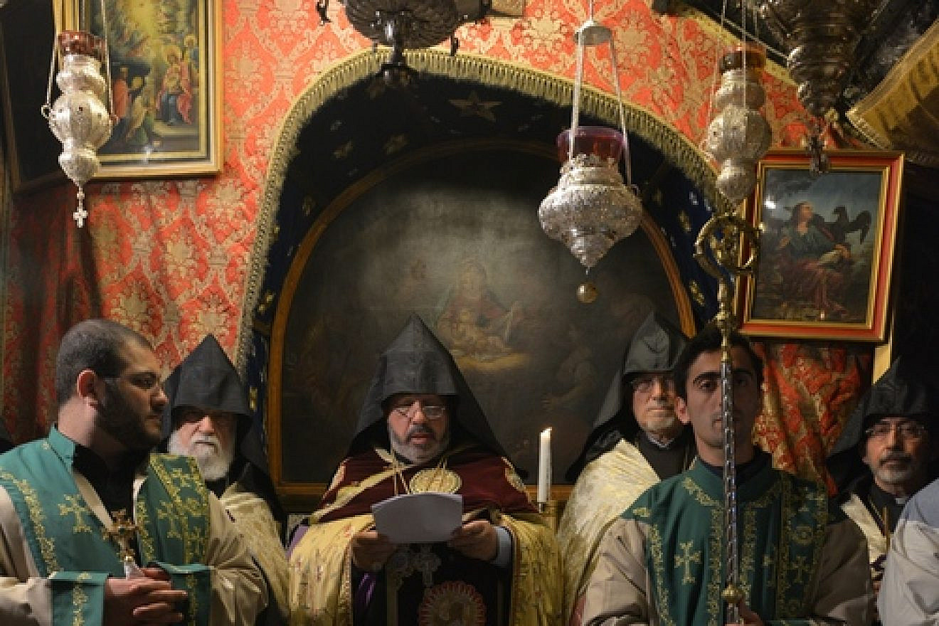 Armenian Christmas in Bethlehem. Credit: Shan't Nalbandian.