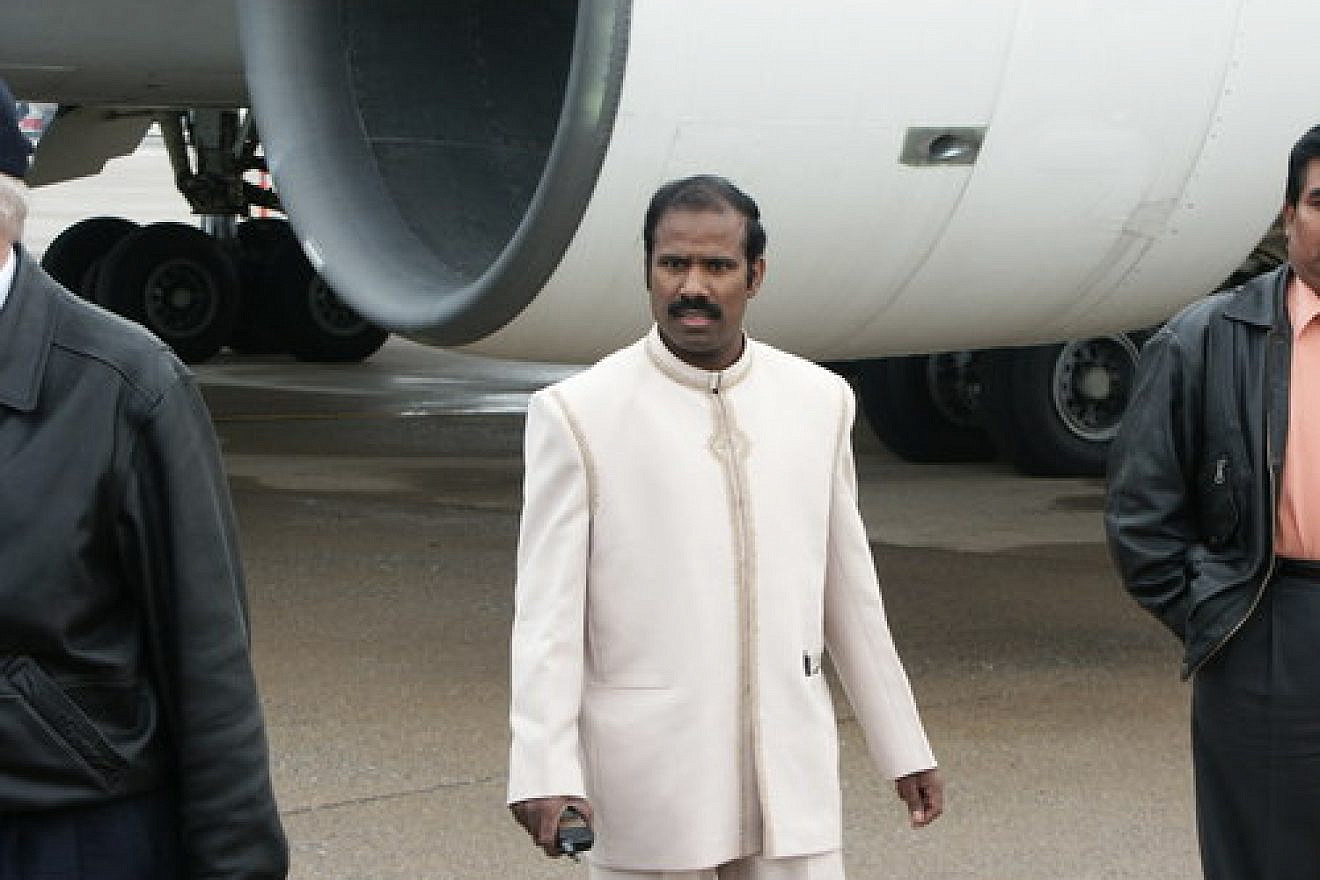 Indian Christian leader Dr. Kilari Anand Paul, leader of a new 28-member coalition in support of Israel. Credit: Juda S. Engelmayer via Wikimedia Commons.