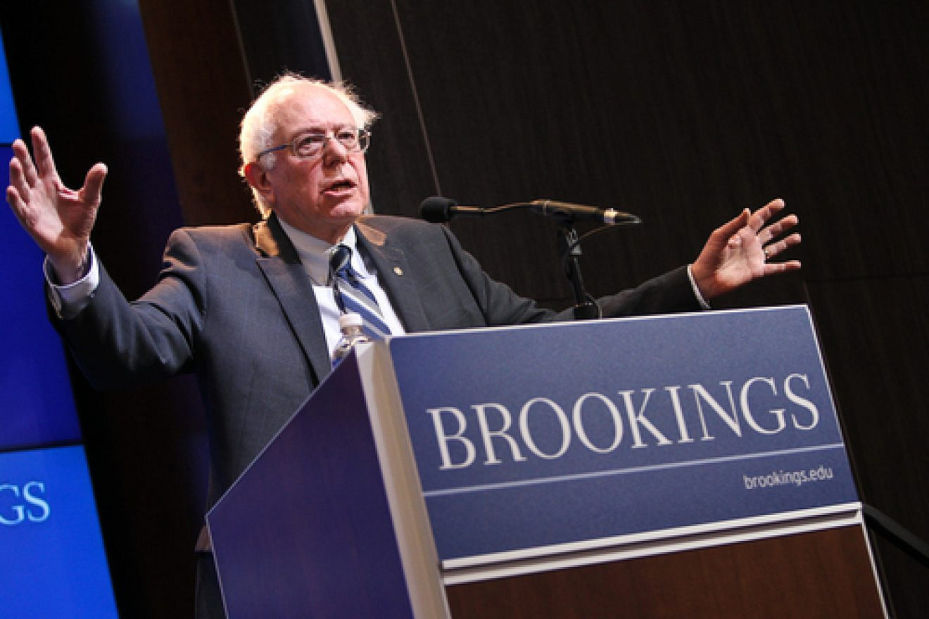 Vermont Sen. Bernie Sanders. Credit: Paul Morigi Photography/Brookings Institution via Flickr.com.