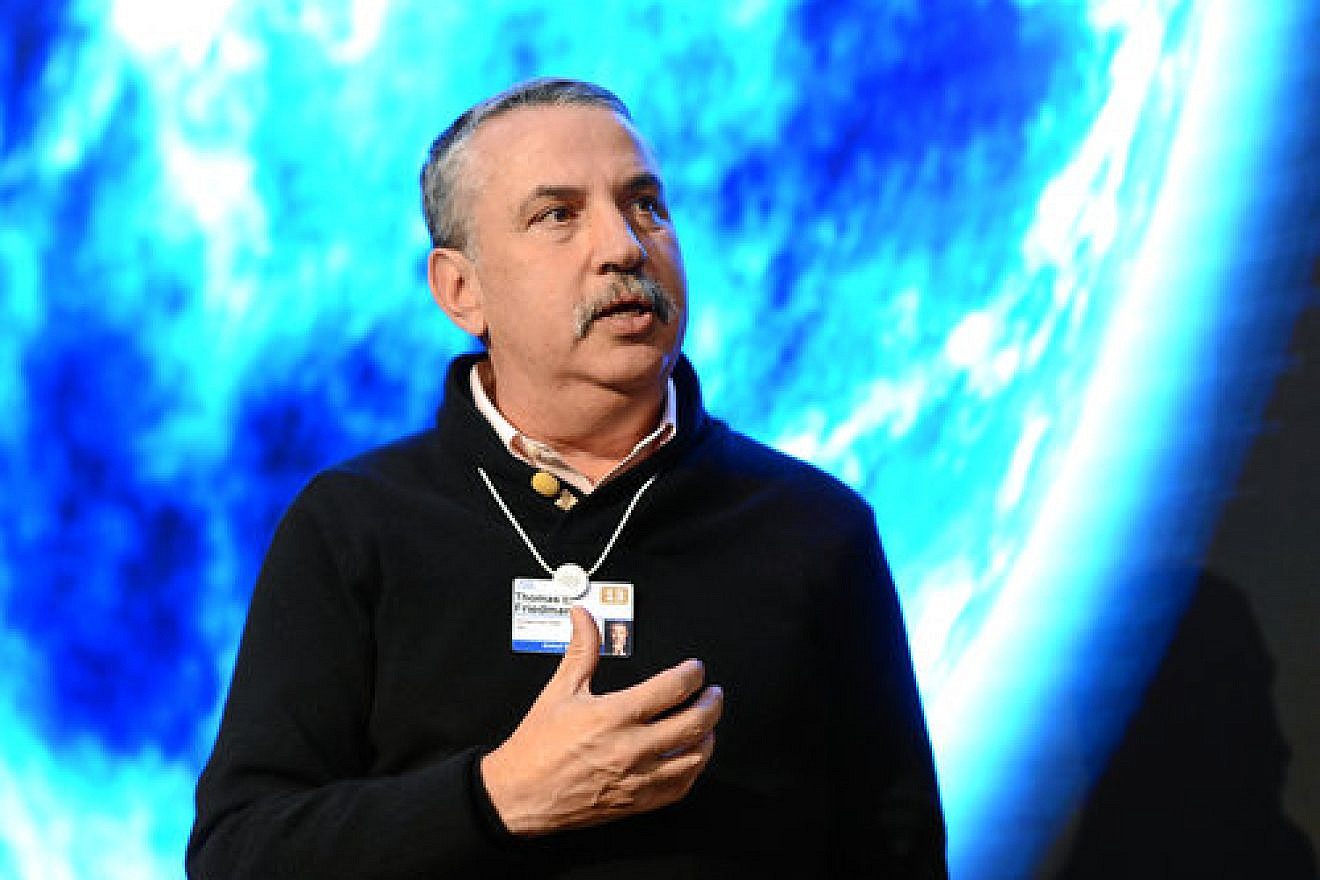 “New York Times” writer and author Thomas L. Friedman at the World Economic Forum in 2013. Credit: World Economic Forum.