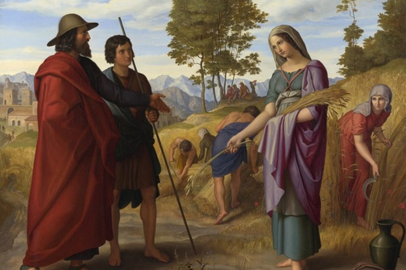 An illustration of Ruth in Boaz's field. Credit: Julius Schnorr von Carolsfeld, National Gallery, London via Wikimedia Commons.
