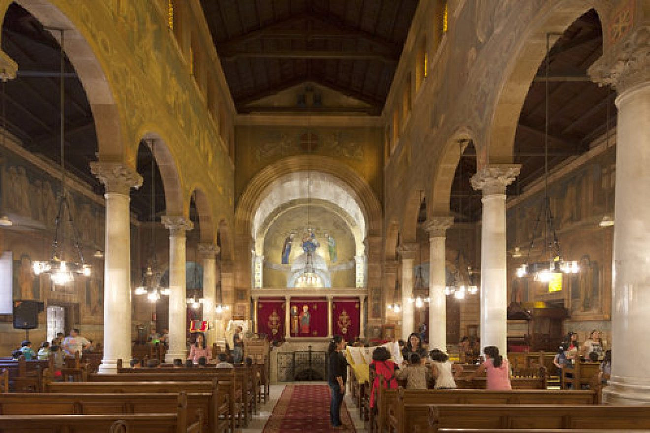 The interior of Cairo’s Coptic St. Peter and St. Paul’s Church, where 29 Christians were killed in a December 2016 Islamic State terror attack. Credit: Roland Unger via Wikimedia Commons.