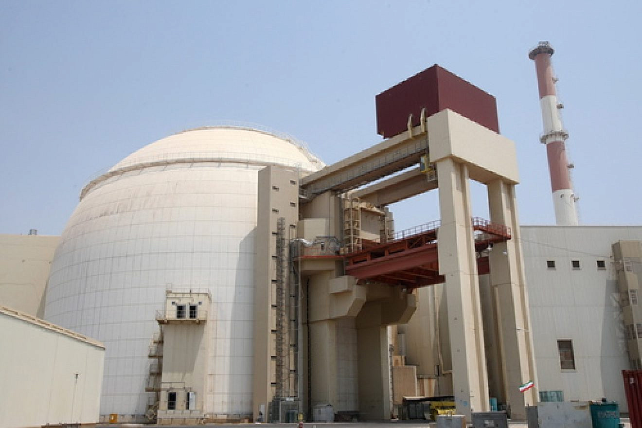 The nuclear power plant in Bushehr in southern Iran. Credit: EPA/Abedin Taherkenareh.