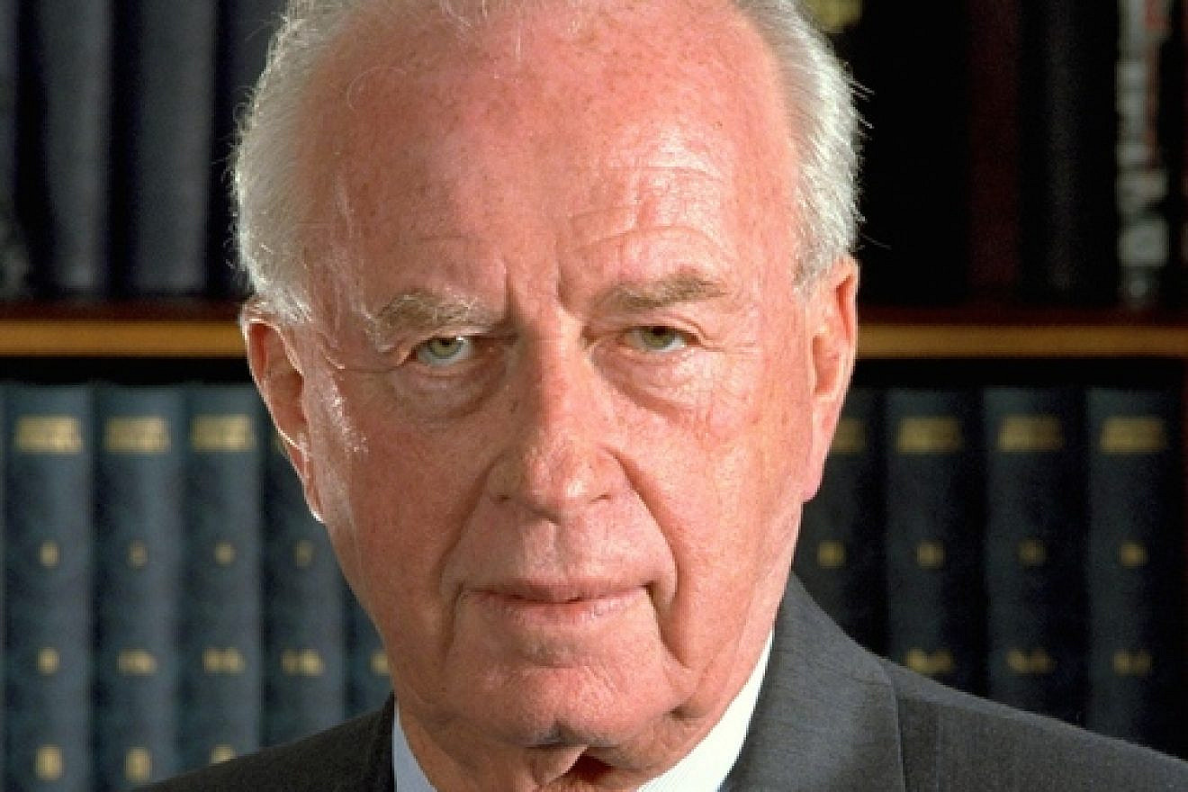 Yitzhak Rabin. Credit: Israel Defense Forces via Wikimedia Commons.