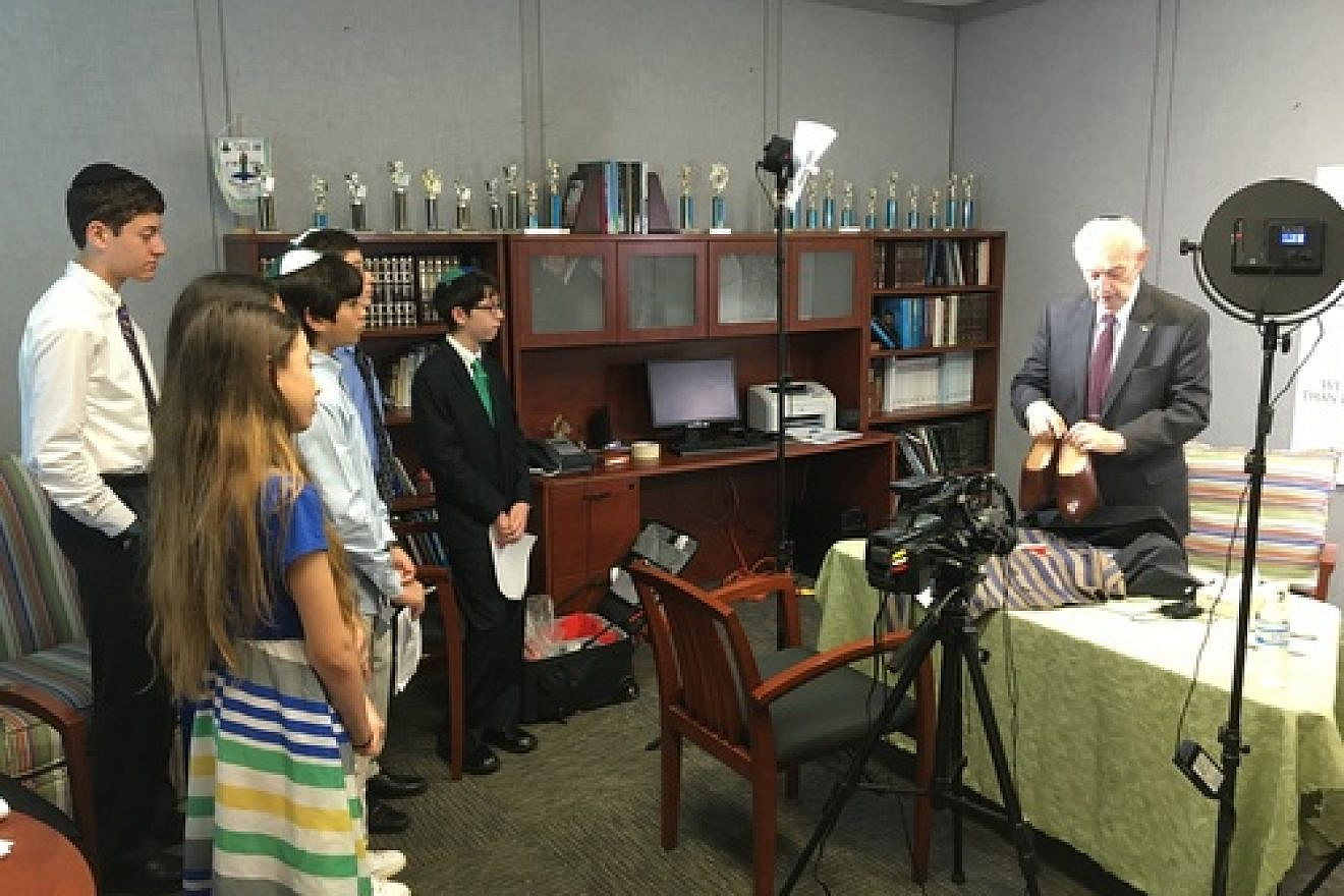 Katz Hillel Day School's "Names, Not Numbers" project, a collaboration between students and Holocaust survivors in Boca Raton, Fla. Credit: Courtesy Katz Hillel Day School.