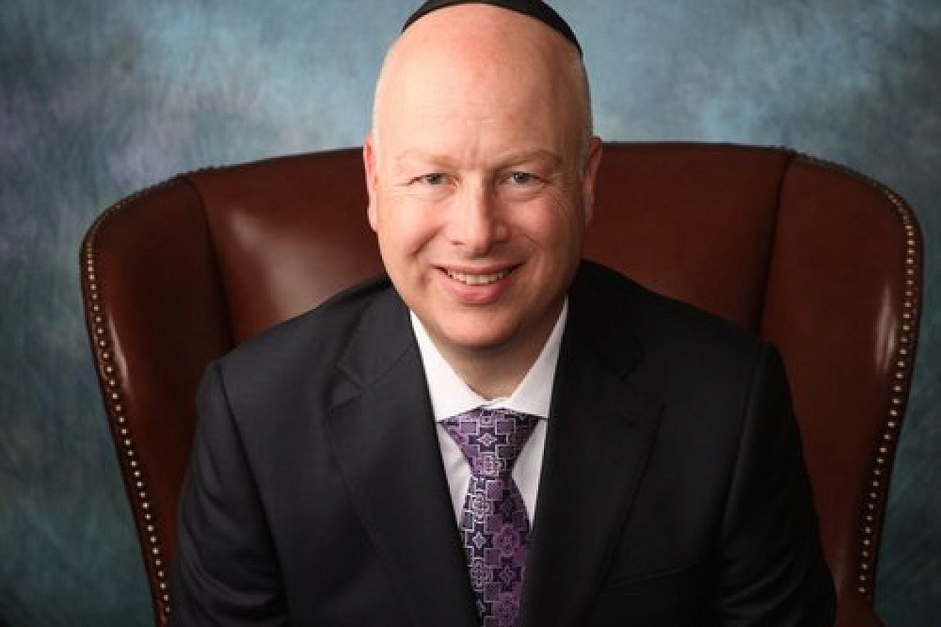 Jason Greenblatt, the Trump administration's special representative for international negotiations. Credit: The Trump Organization.