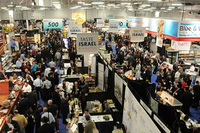 The exhibition hall at Kosherfest 2012 in Secaucus, NJ. Credit: Levy/The Eelpond Photo Group.