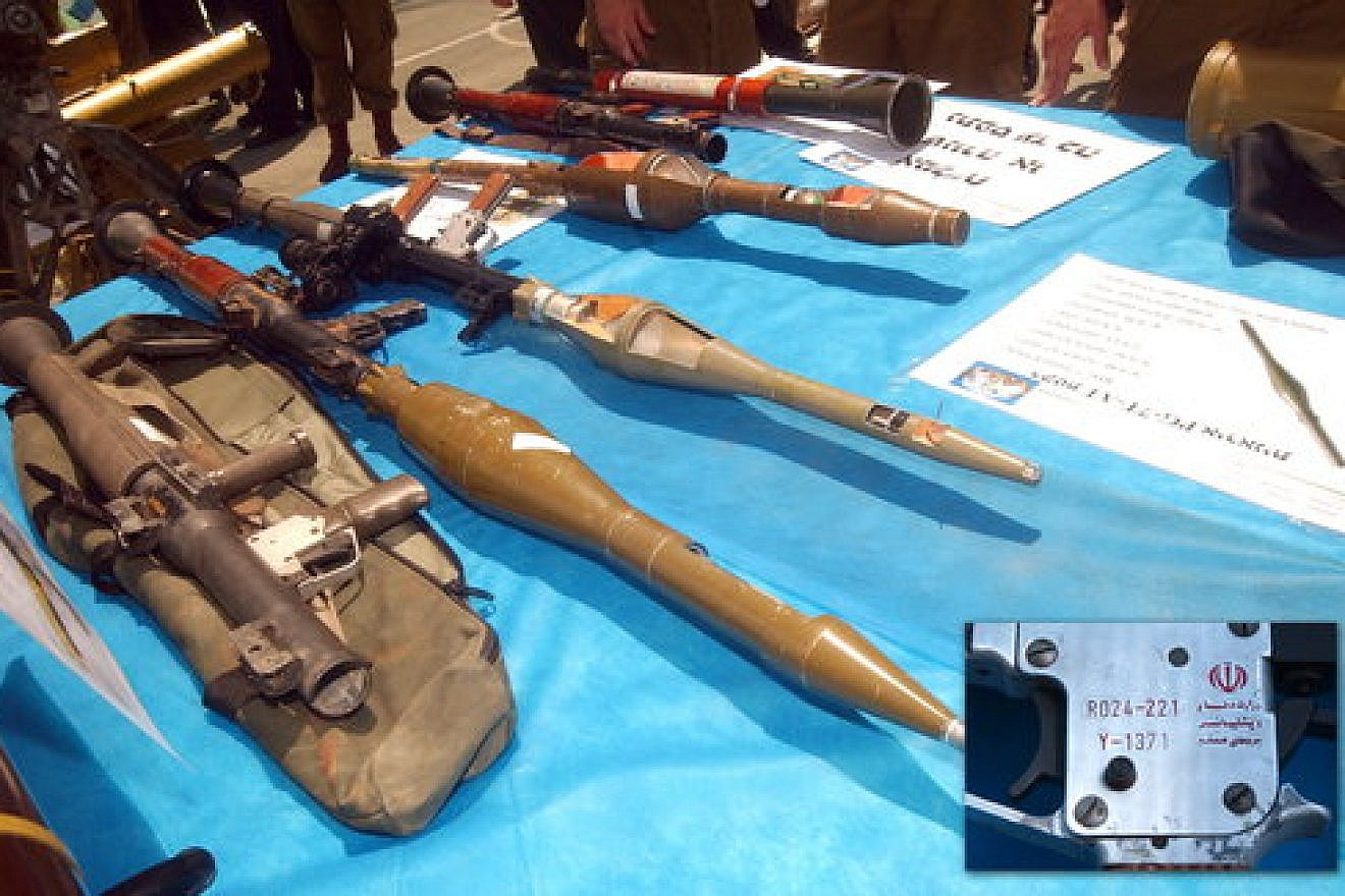 File photo: Hezbollah-owned Iranian anti-tank missiles that were captured by Israel Defense Forces in southern Lebanon in 2006. Credit: IDF.