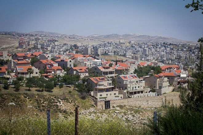A view of the Jerusalem neighborhood of Pisgat Ze’ev. Such Jewish neighborhoods are usually referred to as being located in “east” Jerusalem, yet they are also in the city’s northern and southern sections, with Pisgat Ze’ev situated in north Jerusalem. Credit: Miriam Alster/Flash90.