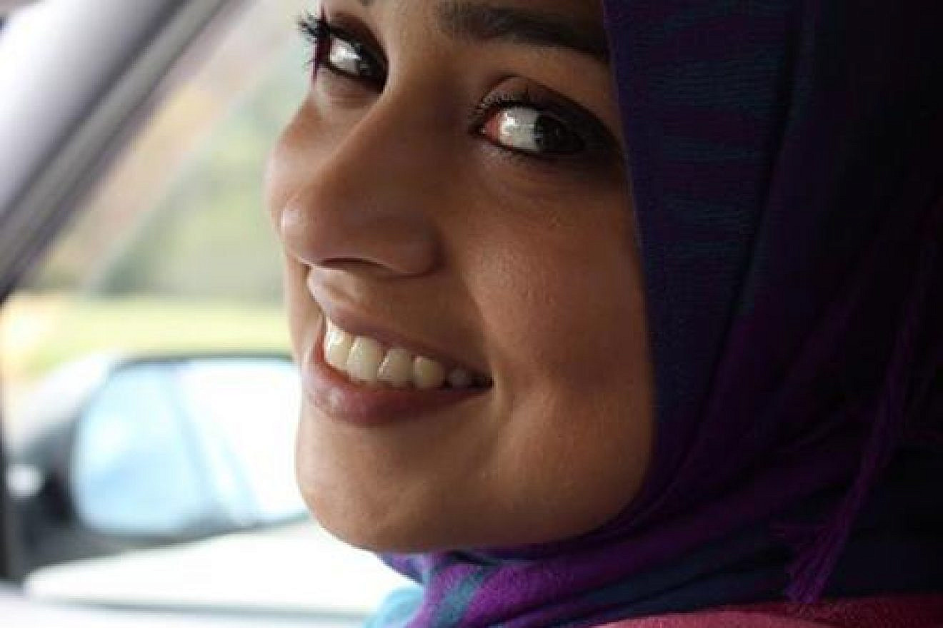 Sadia Saifuddin, an activist in the BDS movement against Israel. Credit: Facebook.
