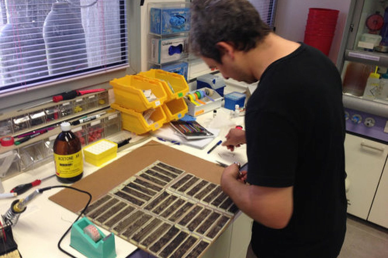 Inside the studio of the Israeli start-up SolarPaint. Credit: Courtesy of SolarPaint.