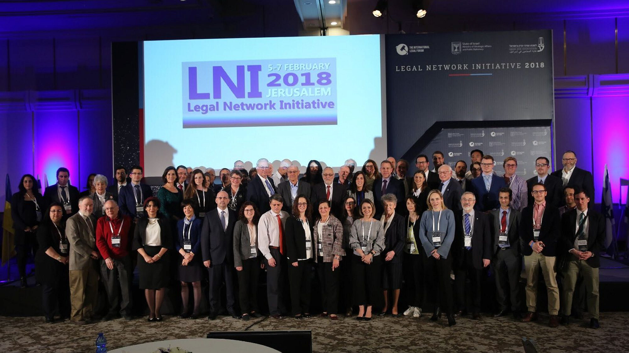 Attendees of the 2018 Legal Network Initiative. Credit: Courtesy International Legal Forum.