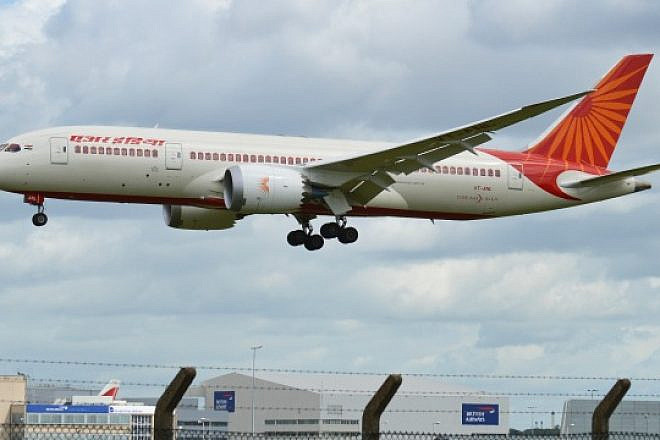 An Air India Boeing 787. Photo by Alan Wilson via Wikimedia Commons.