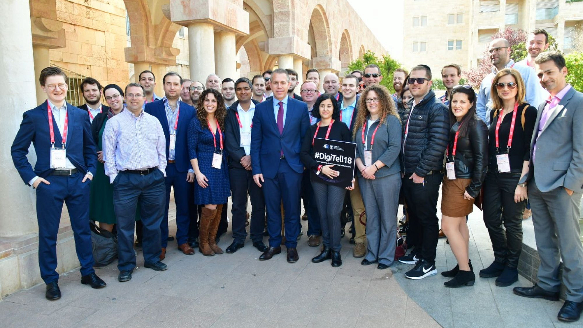 Participants from 15 countries came to Israel to hear from global digital experts in the private and public sectors as part of the three-day #DigiTell18 Conference. (Credit: Rafi Kutz)