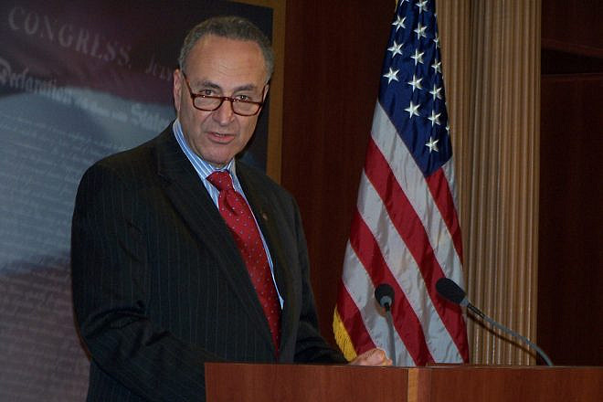 U.S. Senate Minority Leader Chuck Schumer (D-N.Y.) says he will do "everything in his power" to ensure the passage of the Taylor Force Act. Credit: Office of Sen. Chuck Schumer.