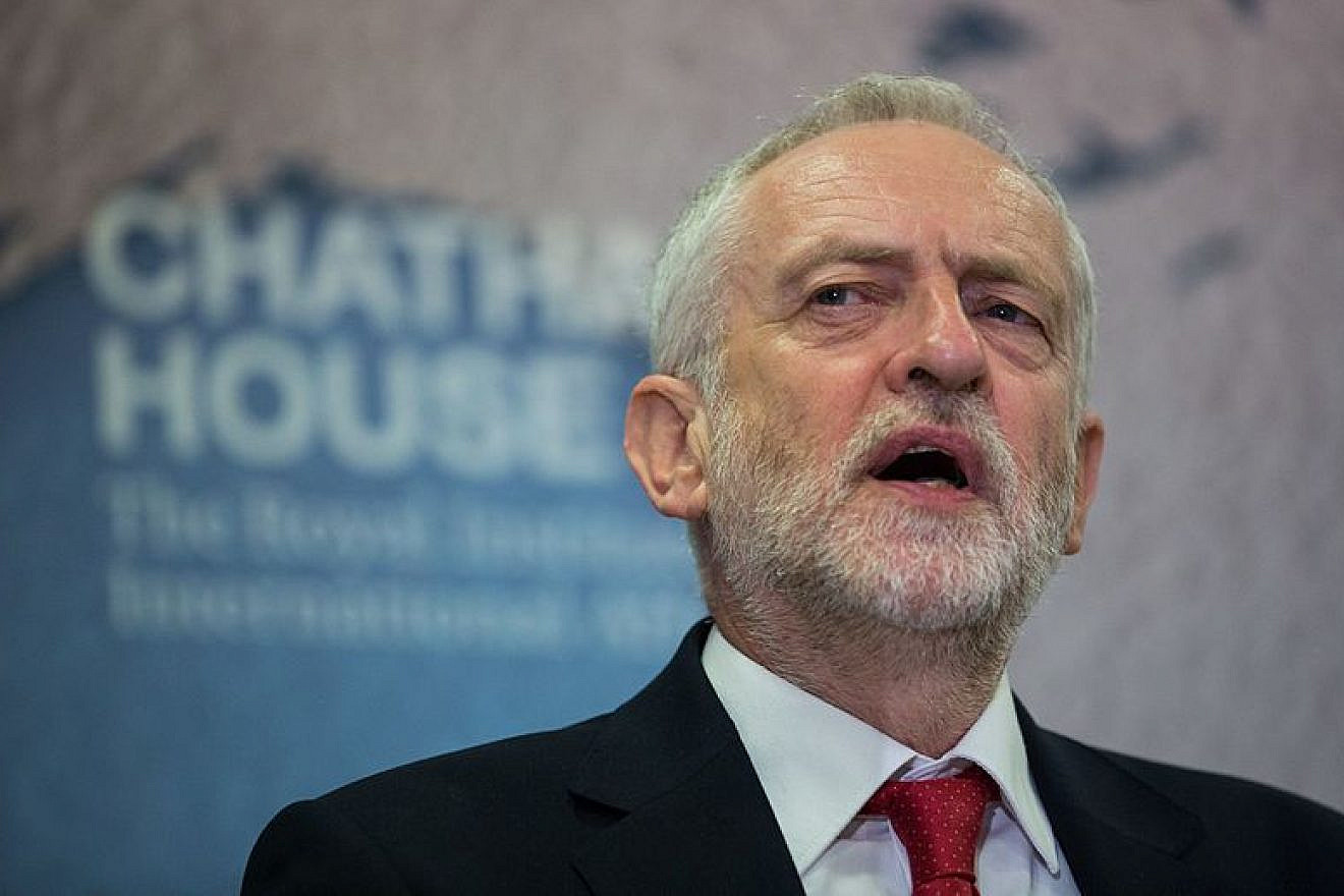 British Labour Party leader Jeremy Corbyn, May 12, 2017. Photo by Chatham House, London/Wikimedia Commons.