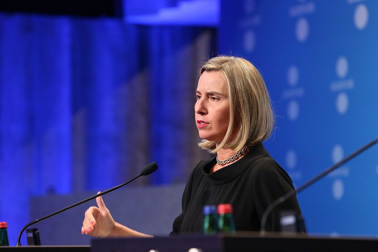 European Union High Representative for Foreign Affairs and Security Policy Federica Mogherini. Credit: Annika Haas via Flickr.