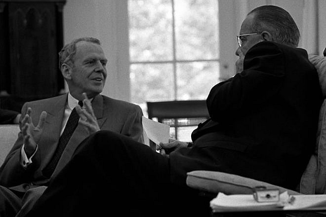Clark Clifford. Credit: LBJ Library/Yoichi Okamoto.