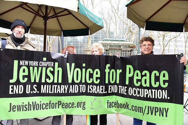 Jewish Voice for Peace. Credit: Courtesy of NGO Monitor.
