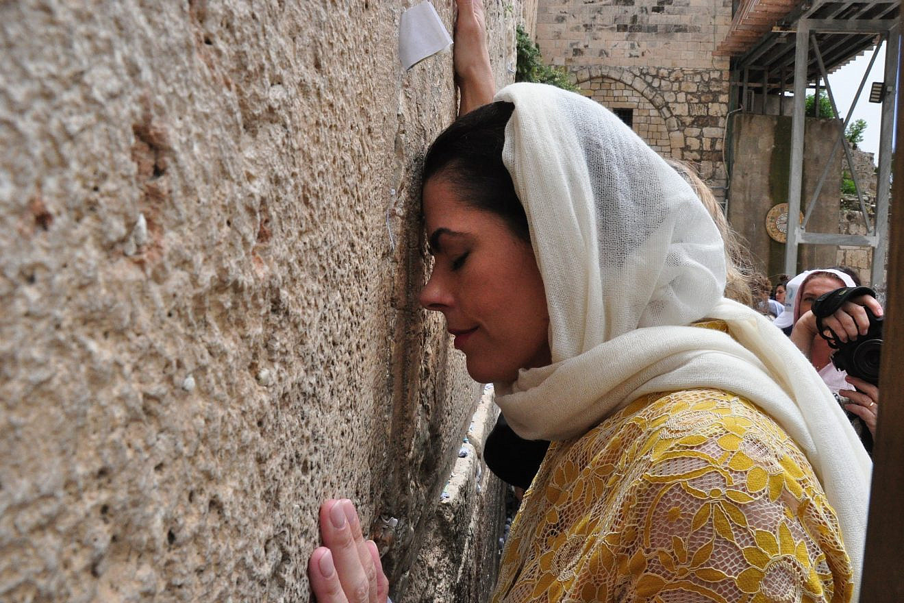 Chele Farley at the Western Wall, May 2018. Credit: Farley for Senate.