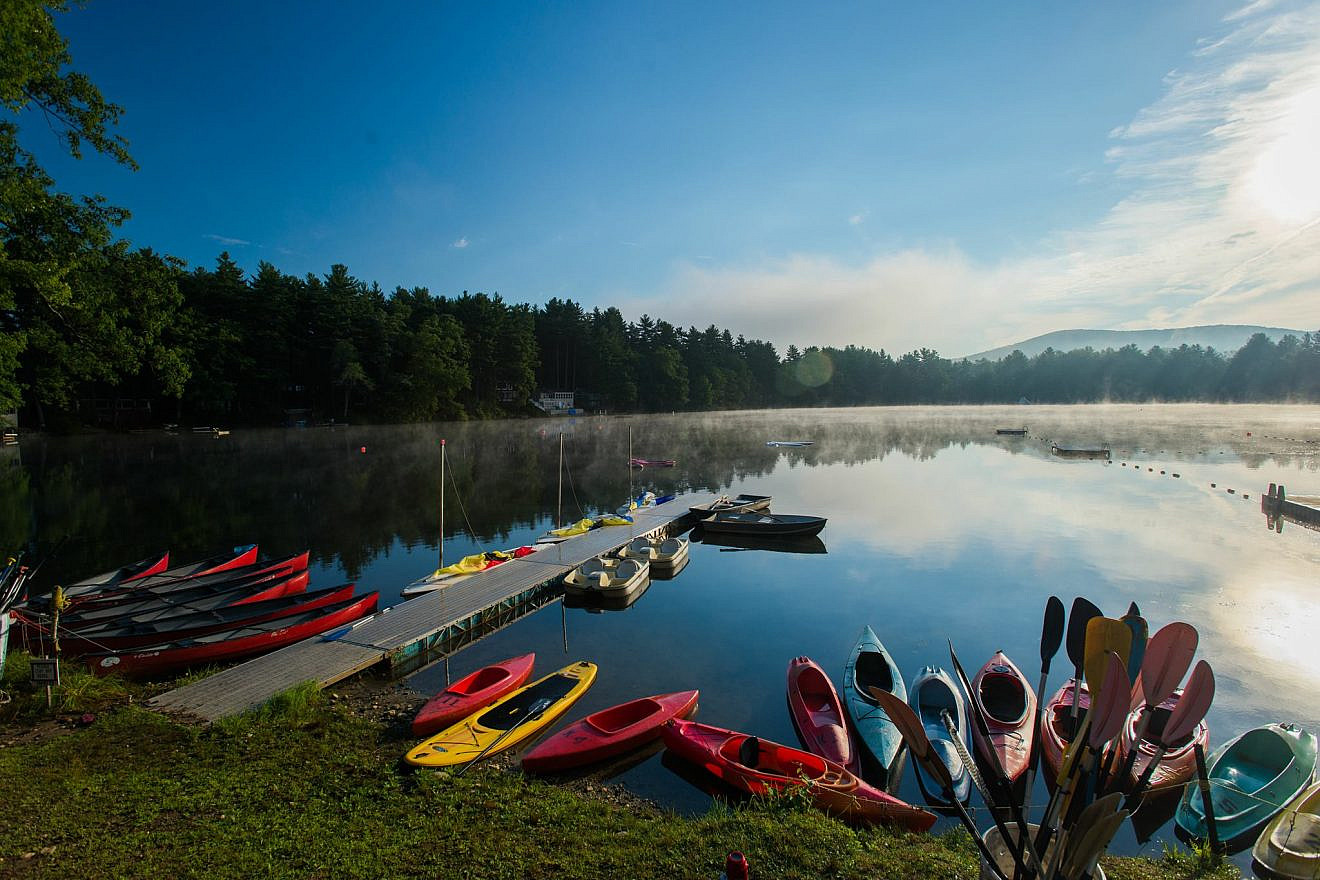 A lake in Camp Ramah in New England. Credit: Courtesy.