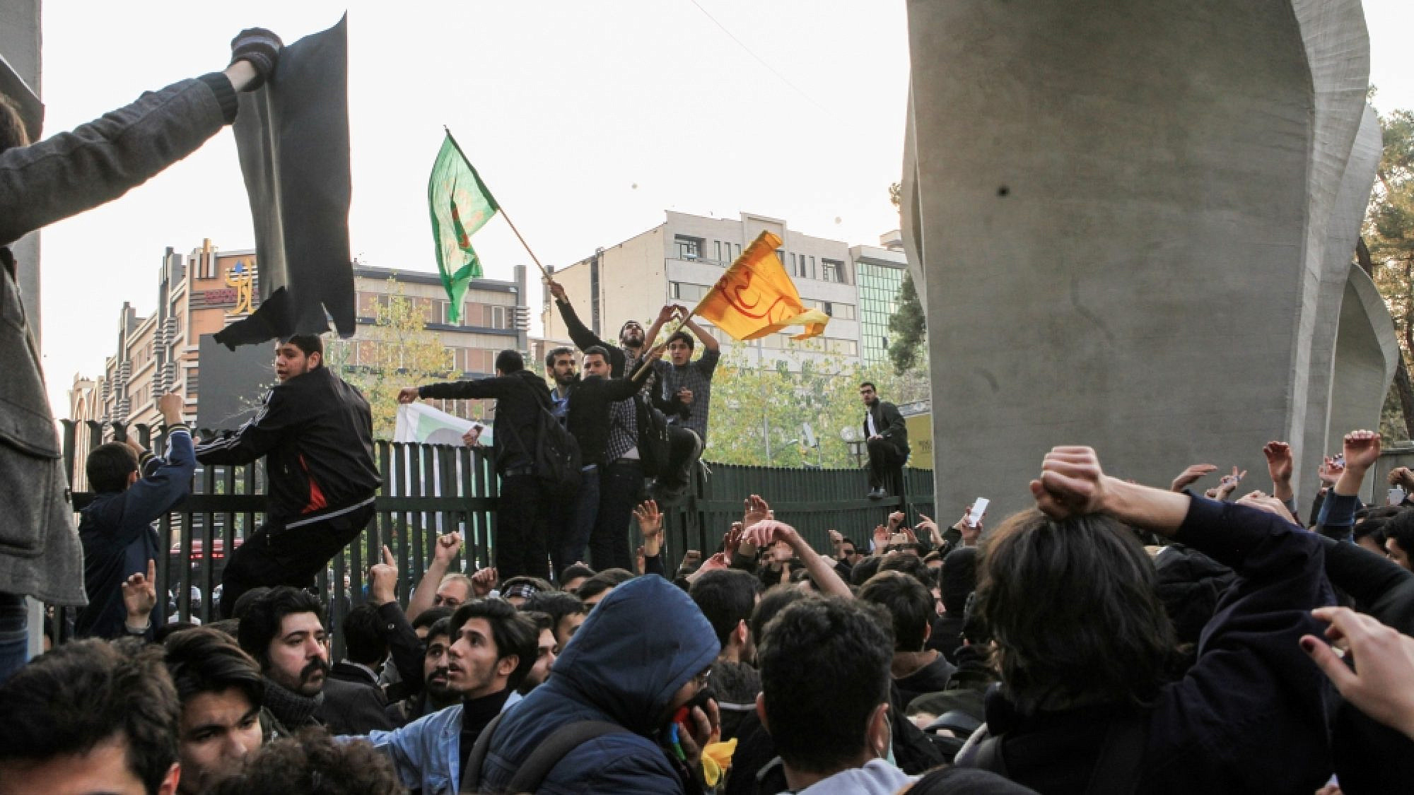 Protests in Iran have been prompted by economic woes and social issues nationwide, June 2018. Credit: Wiki Buzz News.