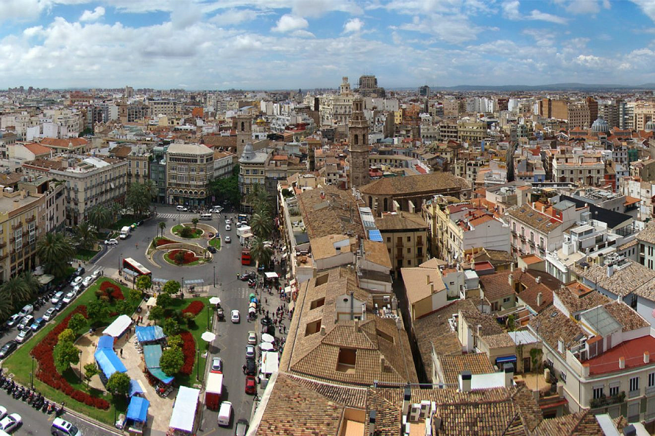 An aerial view of Valencia, Spain. Credit: Wikimedia Commons.