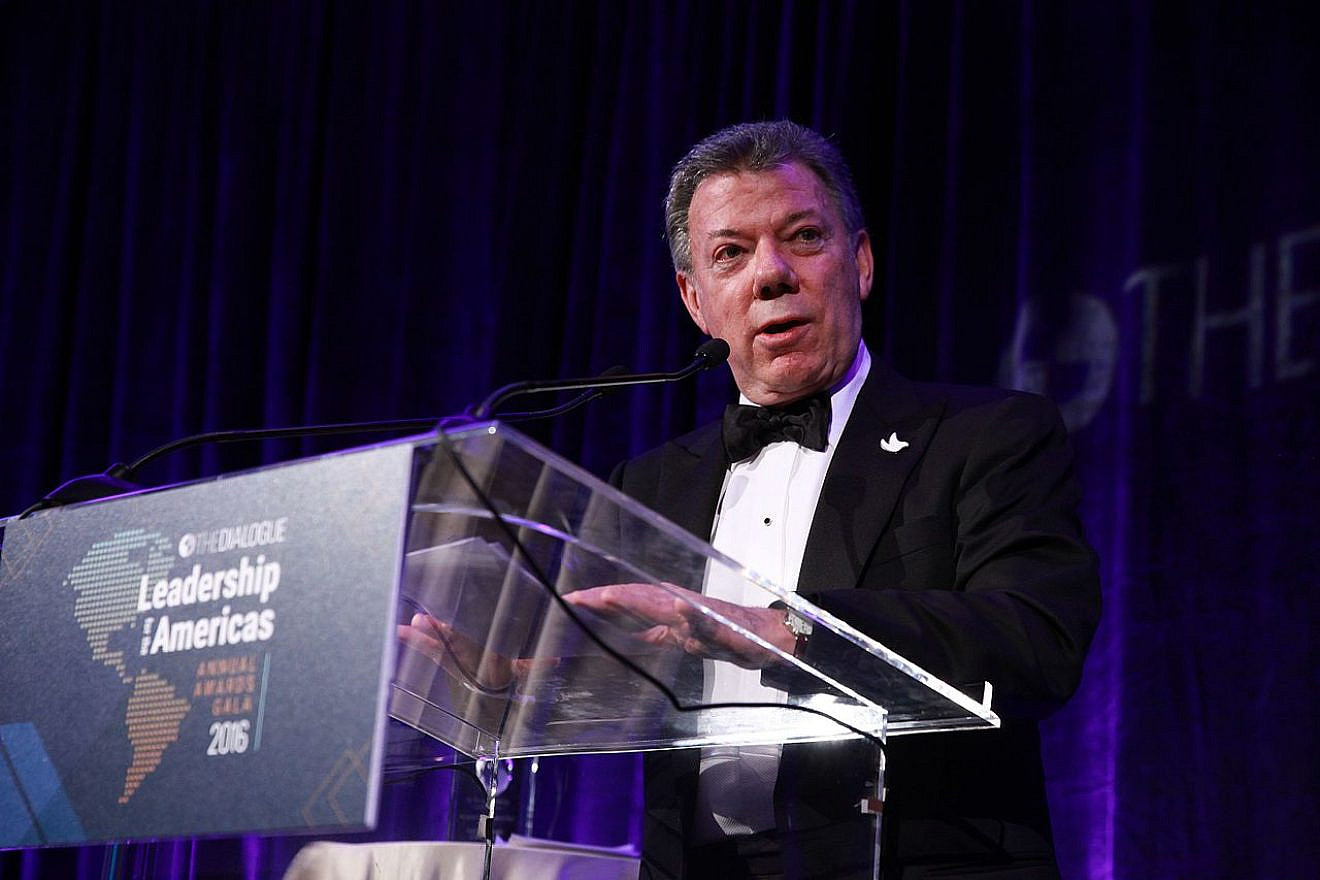 Former Columbia President Juan Manuel Santos. Credit: Wikimedia Commons.