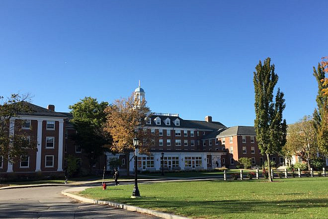 Carmichael Hall in the Residence Quad at Tufts University in Medford, Mass. Credit: Wikimedia Commons.
