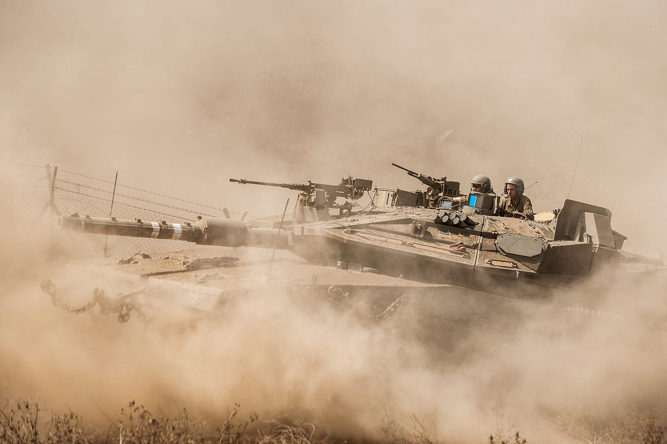 Soldiers with the IDF's new Gideon Brigade combat team, which mixes battalions from the different branches of the IDF’s ground forces—the armored corps, the infantry, and the engineering corps—to create an unprecedented level of battlefield cooperation, thereby increasing the effectiveness of the army. Credit: IDF Spokesperson Unit.