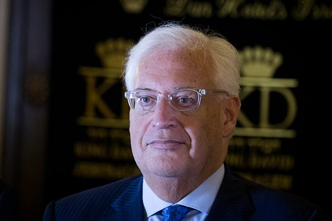 U.S. Ambassador to Israel David Friedman. Photo by Yonatan Sindel/Flash90.