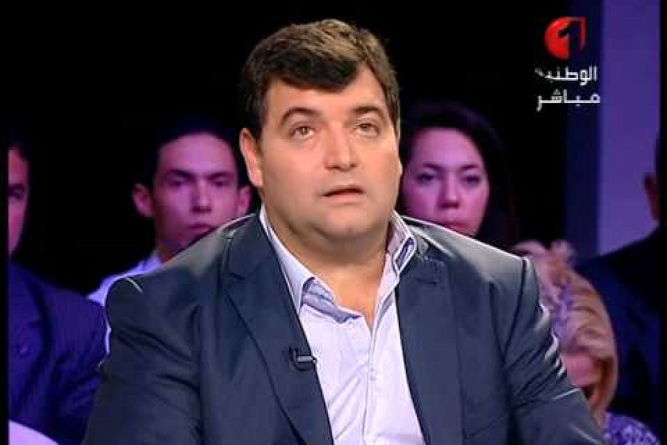 René Trabelsi. Credit: Television Tunisiénne 1.