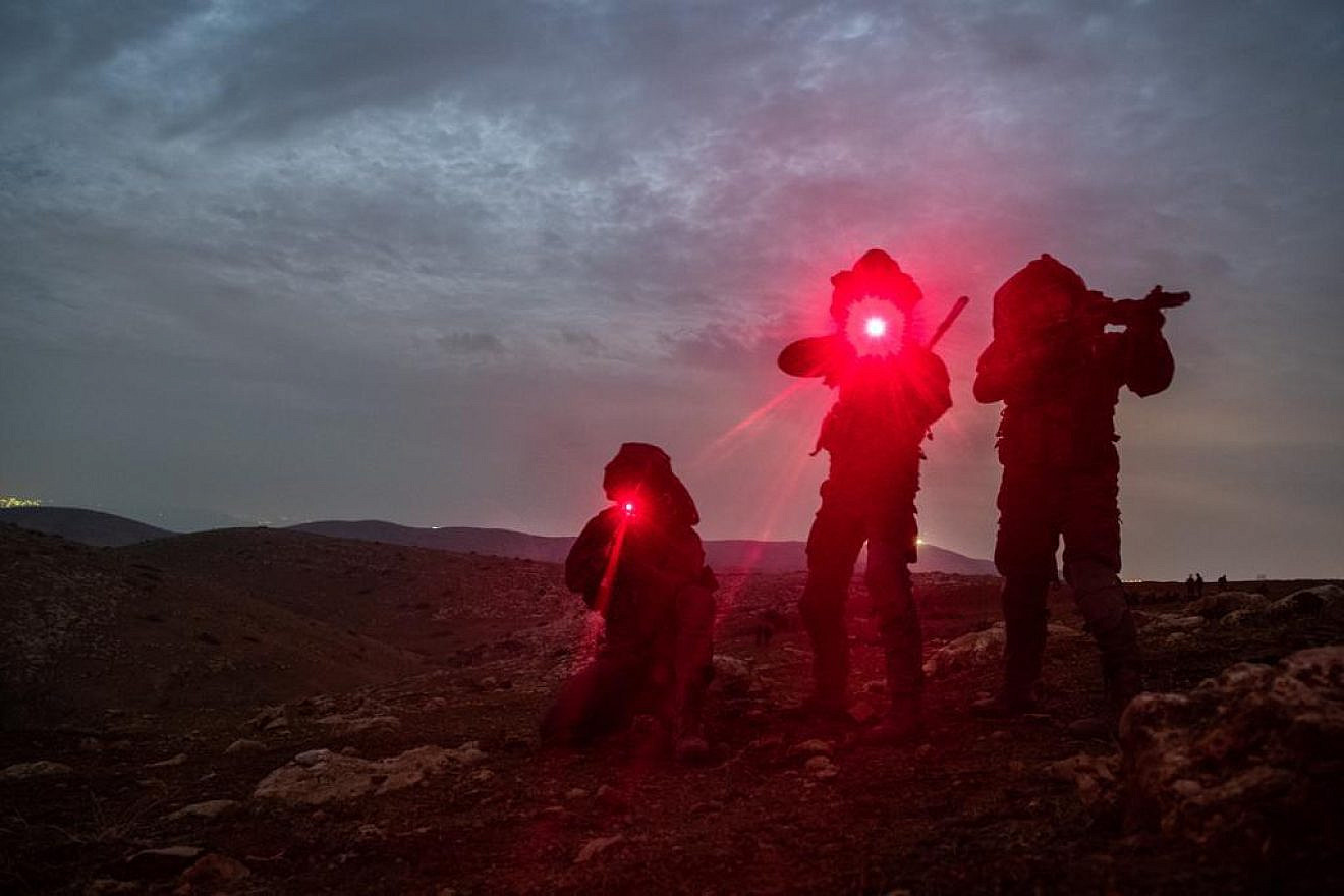 IDF special forces during a training exercise. Credit: IDF Spokesperson Unit.