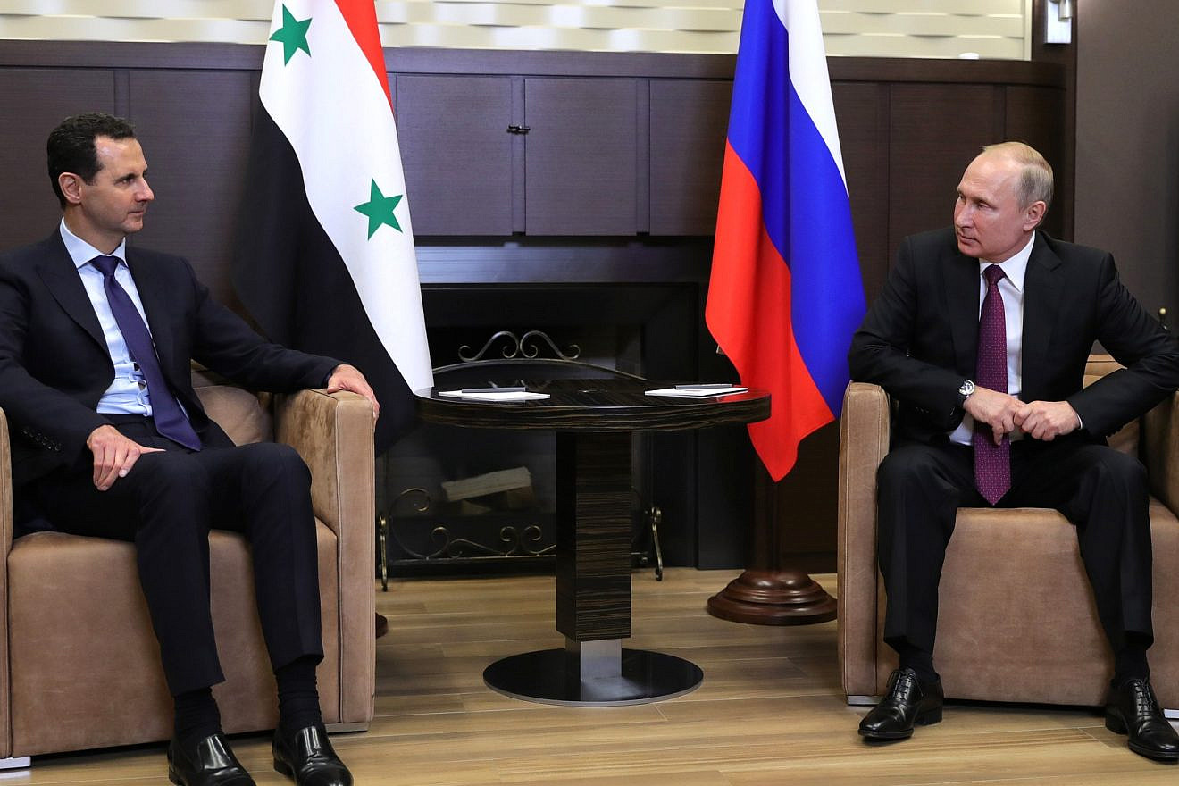 Russia President Vladimir Putin and Syrian President Bashar Assad in May 2018. Credit: Wikimedia Commons.