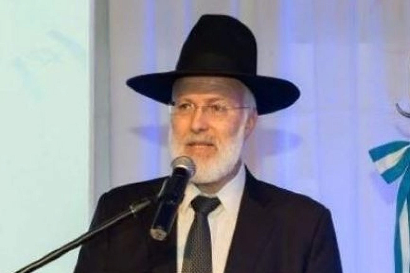 Chief Rabbi of Argentina Gabriel Davidovich. Credit: Screenshot/Twitter.