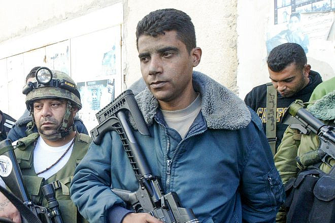 Zakaria Zubeidi, the West Bank leader of the Al-Aqsa Martyrs Brigades, in Jenin, March 10, 2007. Credit: Nasser Ishtayeh/Flash90.
