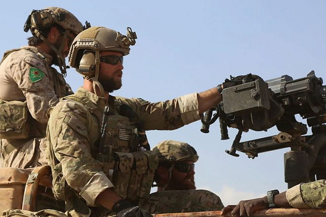 U.S. Army Special Forces soldiers in Raqqa, Syria, on May 25, 2016. Photo by Delil Souleiman/AFP via Wikipedia.