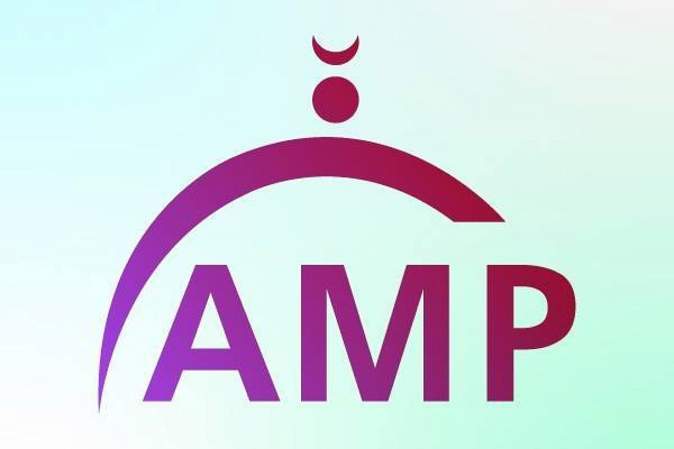 American Muslims for Palestine logo.