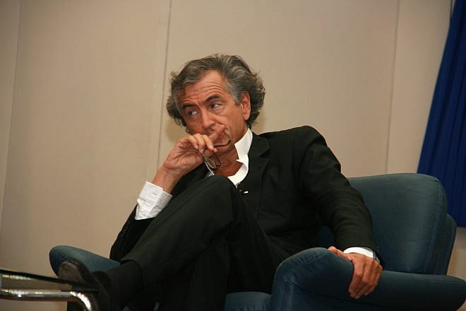 Bernard-Henri Lévy at Tel Aviv University. Photo by Itzik Edri via Wikimedia Commons.